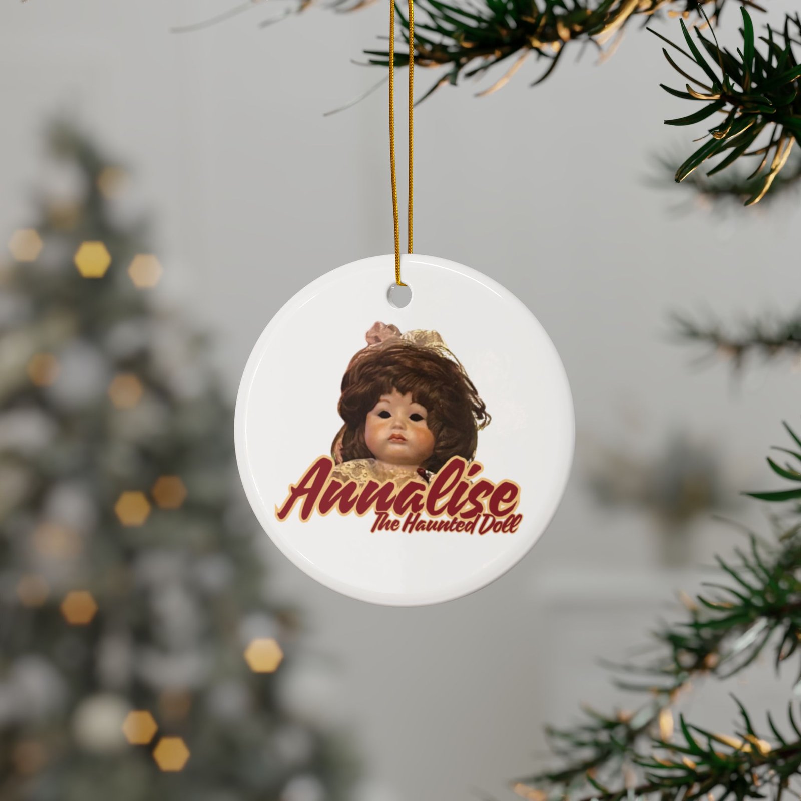 Annalise Haunted Holiday Ornament - Image 10