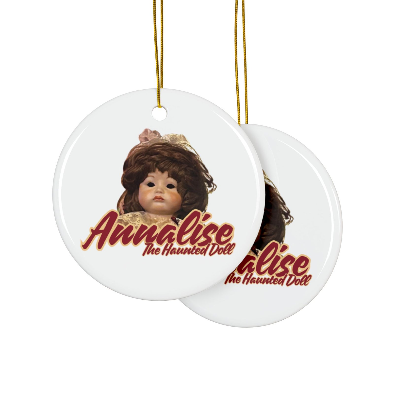 Annalise Haunted Holiday Ornament - Image 5