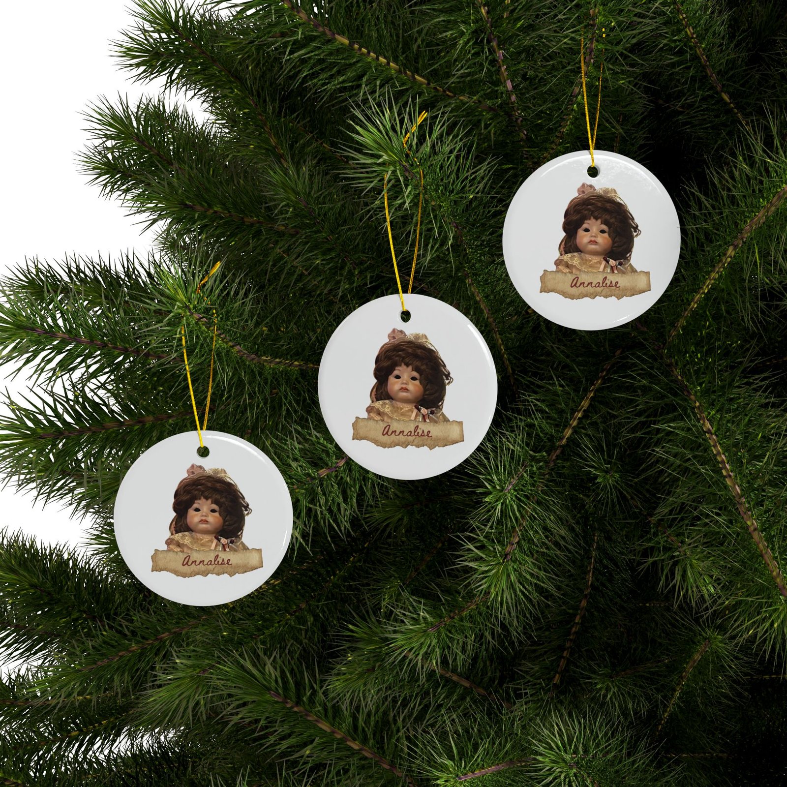 Annalise Note Holiday Tree Ornament - Image 7