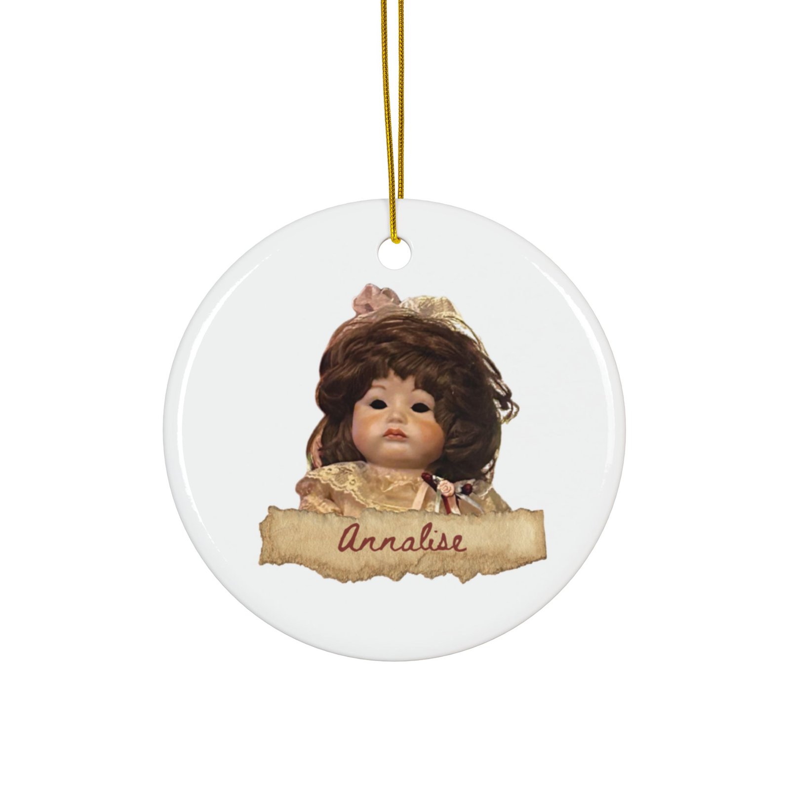 Annalise Note Holiday Tree Ornament - Image 4
